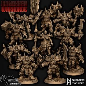 Ironskarn Warhorde Character Pack