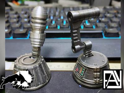 Car Engine Push Button Lever