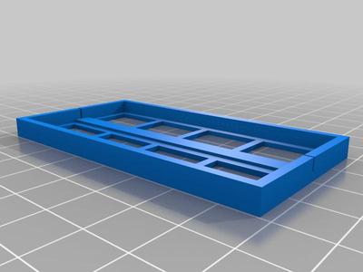 1/2 scale window 8 pane