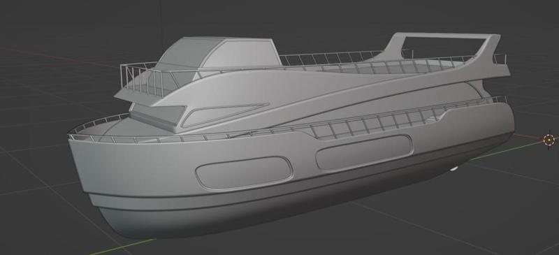 Yacht Model 