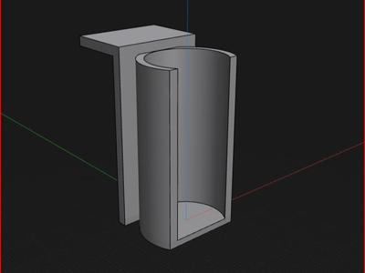 Solar Garden Light Pole Mount