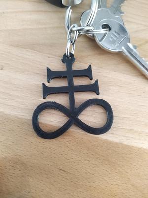 Brimstone keychain