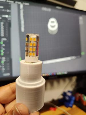 G9 socket adapter E27 base lamp   