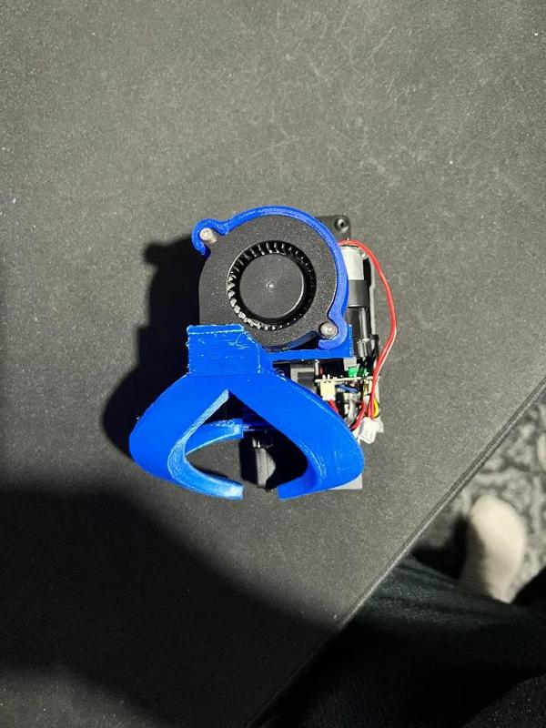 5015 Chromahead Fan Duct   