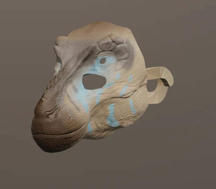 Zhuchengtyrannus Mask   