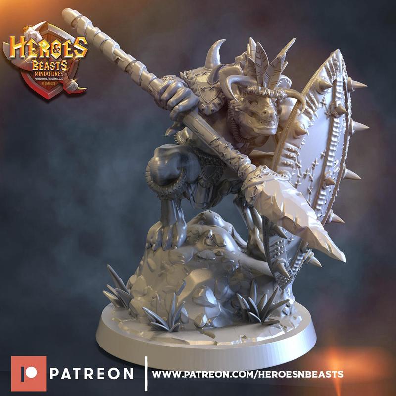 Gnoll mercenary warrior 4 - bushman