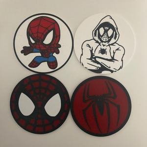 Spiderman coasters set