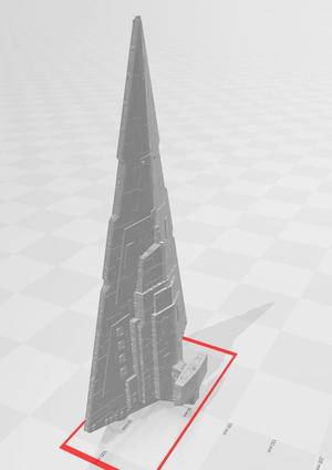 Imperial Star Destroyer - Re Remix High Detail