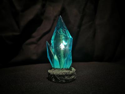 Lighted Rune Stone / Crystal