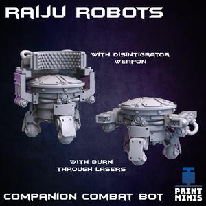 Raiju Defence Robots x2 - Bounty Hunter Collection