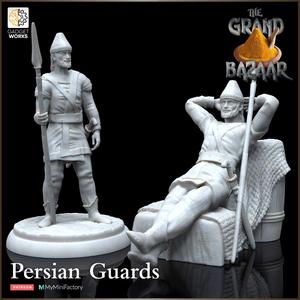 Persian city guards, 2 figure pack -The Grand Bazaar