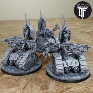 Reliquary Tank | breacher of etiquette and destroyer dark of martian mech machine stuff