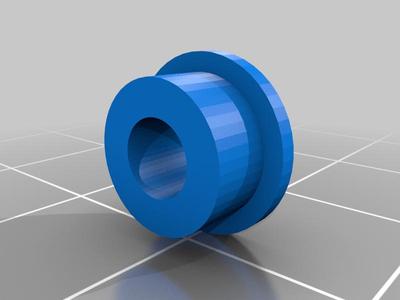 Ender 3 V2 Filament Guide for Dual Gear Extruder