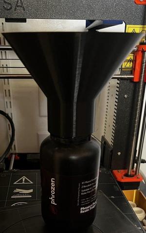 Phrozen resin bottle funnel