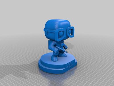 Captain Proton Pop Figurine
