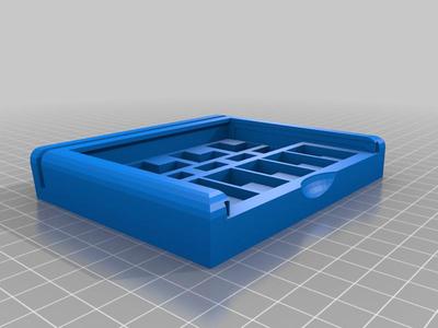 Catan Player Tray with Built in Support and Larger Cities for Expansion Pack