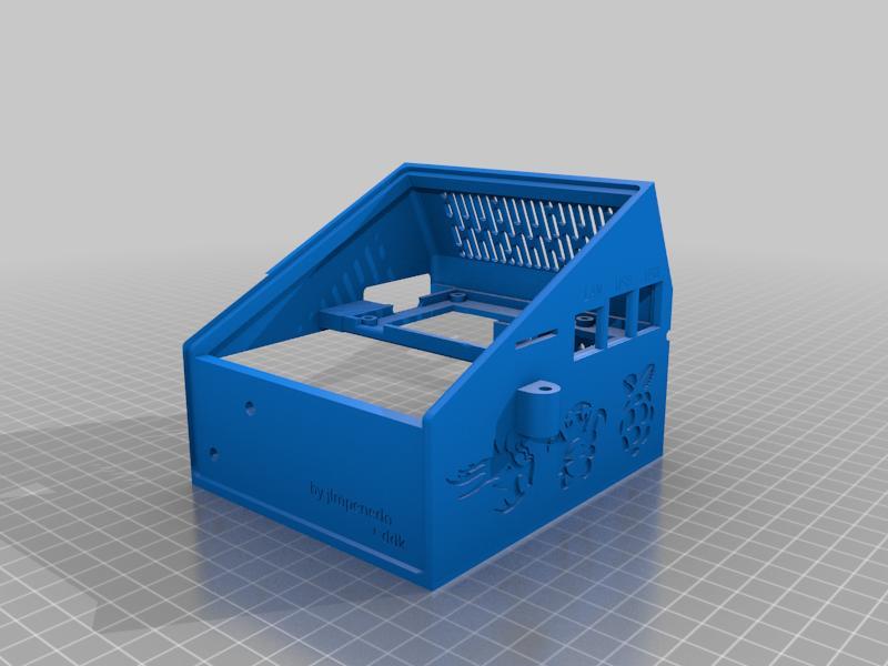 Ender 3 Control Box w/ Pi and room for Drawers w/ Pi Camera Mount