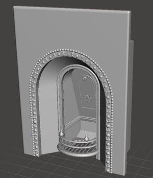 Cast Iron Fireplace