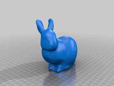Smoothed Out Low Poly Bunny