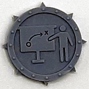 Blood Bowl Brillant Coaching Token