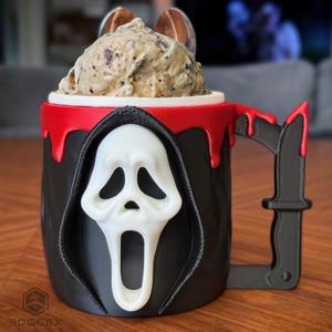 Ghostface Ice Cream Pint Holder