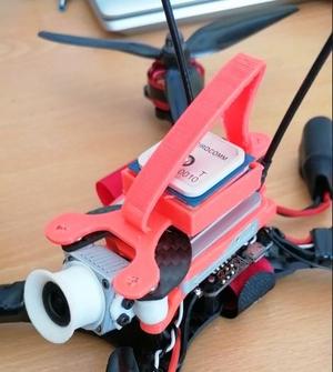 Shark Fin and GPS box for Hyperlite floss frame v1 
