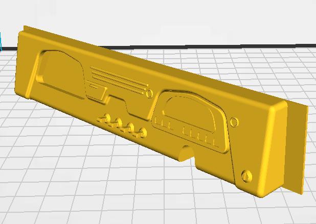 rc4wd fj40 land cruiser Rhd dashboard