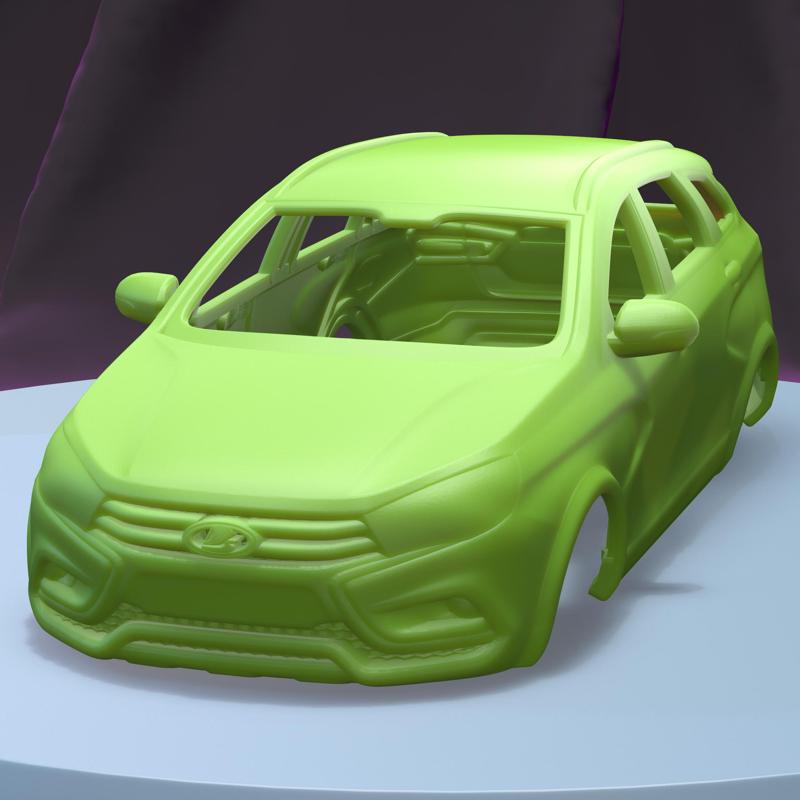 LADA VESTA CROSS 2015  (1/24) printable car body
