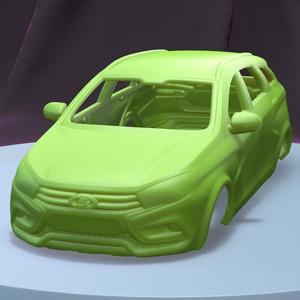 LADA VESTA CROSS 2015  (1/24) printable car body