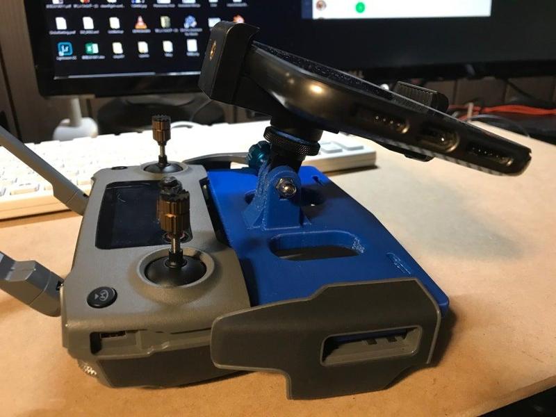 Large SmartPhone mounter for Mavic,Spark