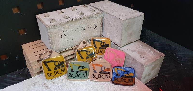 RC-DC-NI **COMBO** Keyring-Key Hook-Magnet