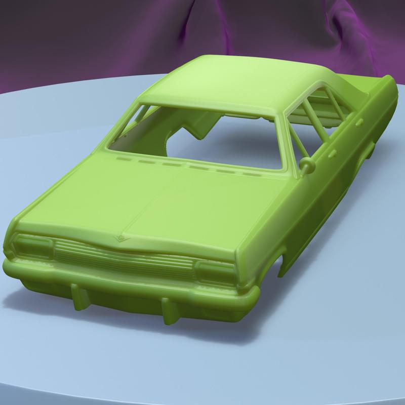 OPEL DIPLOMAT A 1964 (1/24) printable car body