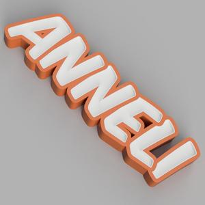 NAMELED ANNELI - LED LAMP WITH NAME