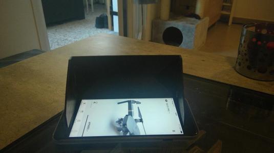 Sun cover Mavic pro Iphone 7+