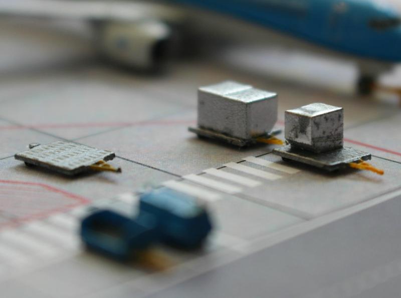 1:400 Air Cargo ULD Pallet set