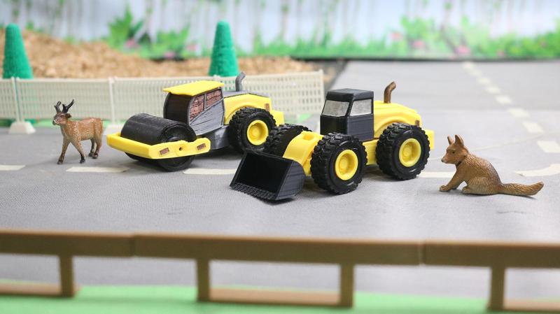 Bulldozer and Road Roller | mini Set