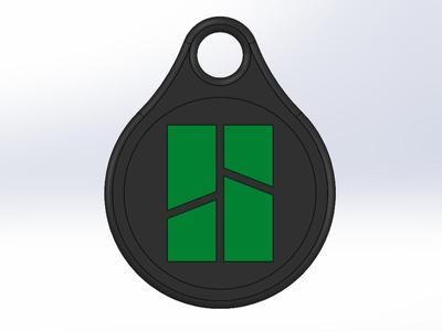 Bambulab Key Ring NFC tag