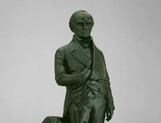 Daniel Webster, modeled and cast 1853