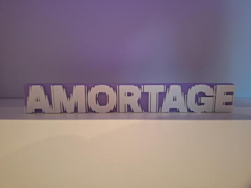 JISOO - AMORTAGE Sign