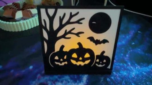 Halloween Spooky Pictures with Stand