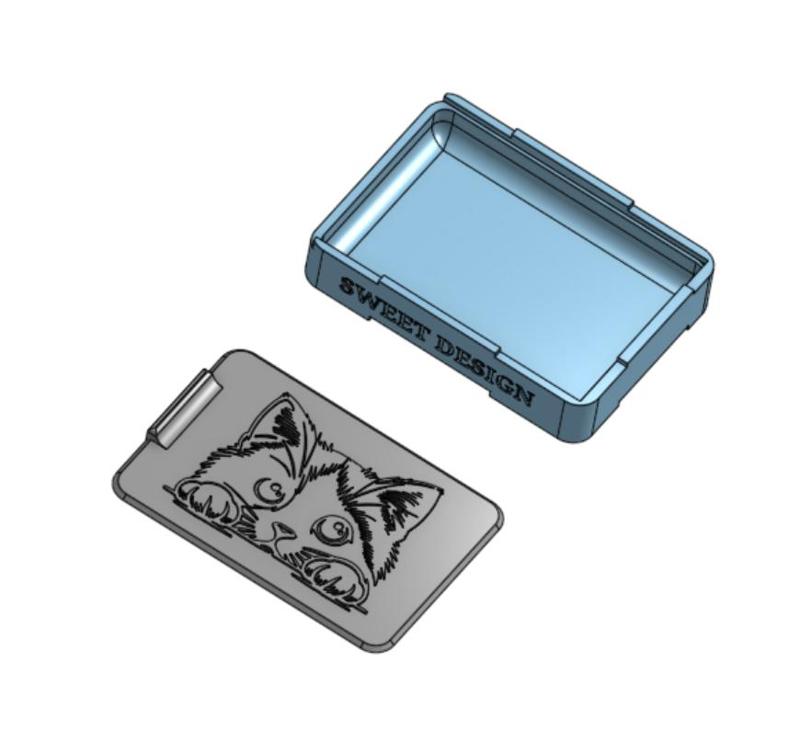 Peek-a-Boo Purrfect: Kitty Diamond Painting Bead Box