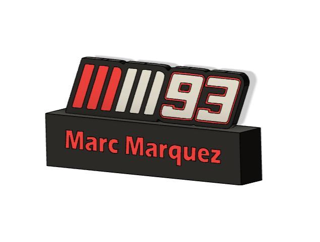 Moto GP Marc Marquez decoration