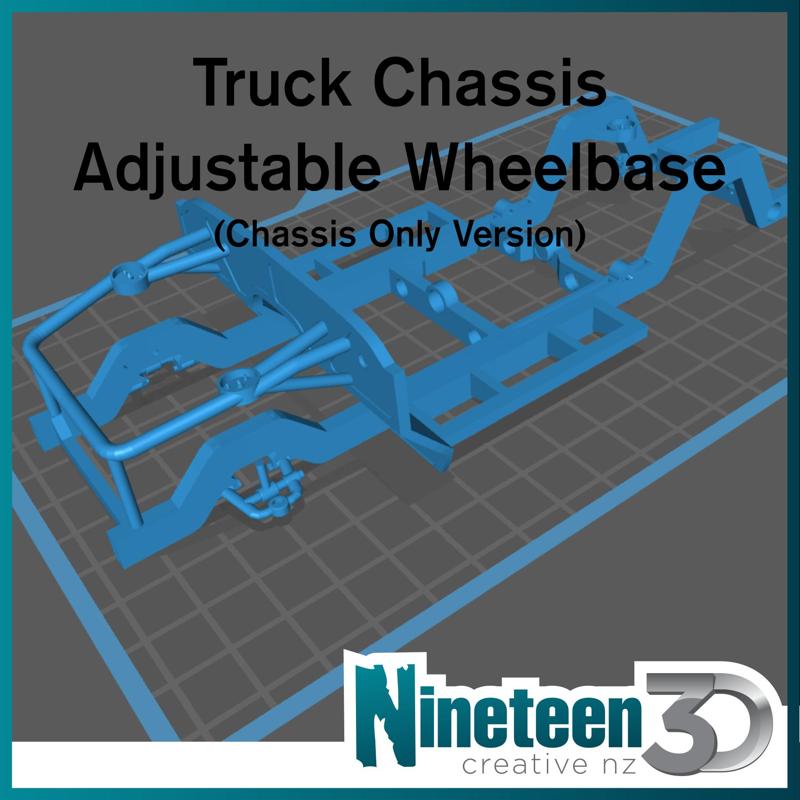 Truck Chassis - Adjustable Wheelbase (Chassis Only)