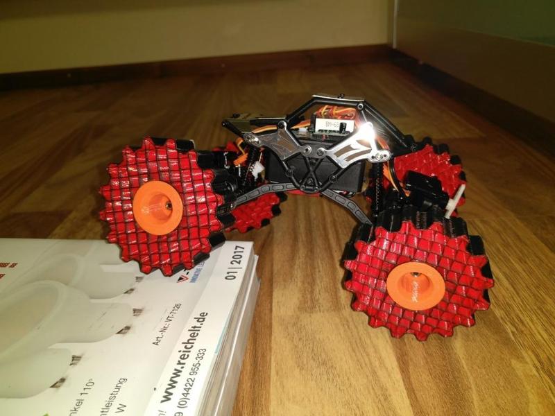 better Tires, Rims and Ballast Box for Basher Rocksta