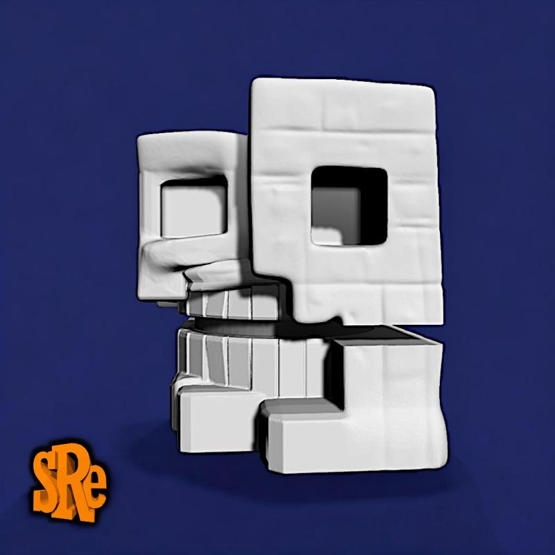 Grinder Creeper Minecraft movie