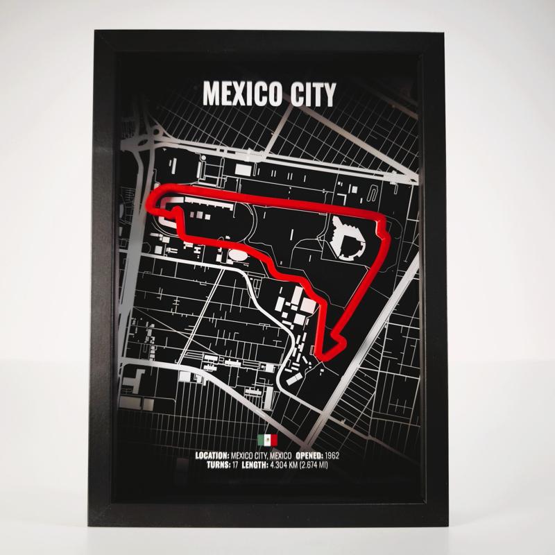 Elevation Mexico Circuit 3D Racing Track