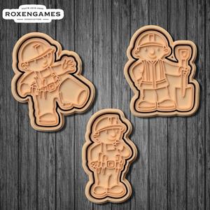 Bob the Builder cookie cutter set of 6