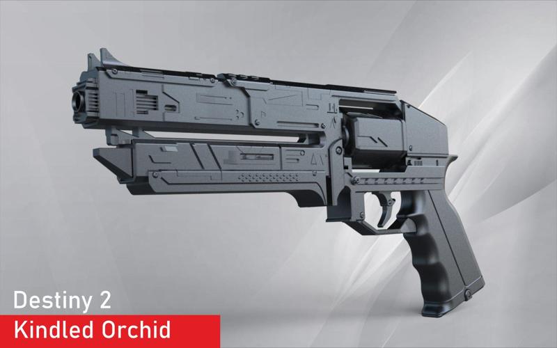 Destiny 2 - Kindled Orchid Legendary hand cannon
