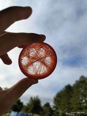 string art dog paste