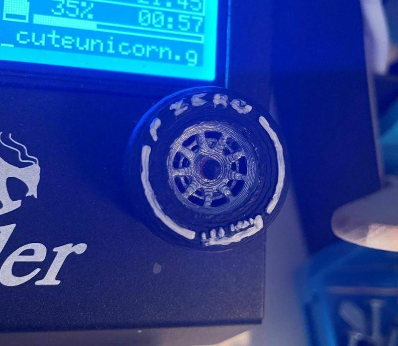 F1 Tire Ender 3 LCD Knob
